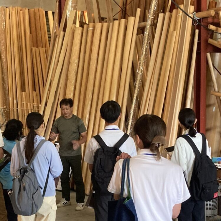 インターンシップの学生さんが来られました
